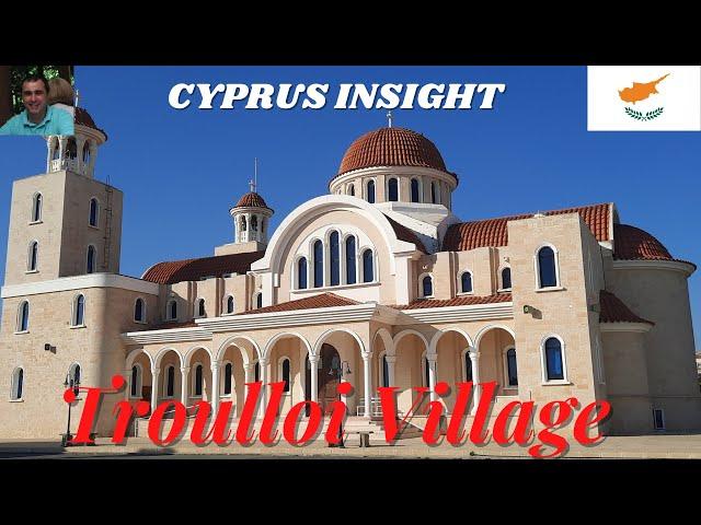 Troulloi Cyprus - A Village in the UN Buffer Zone.