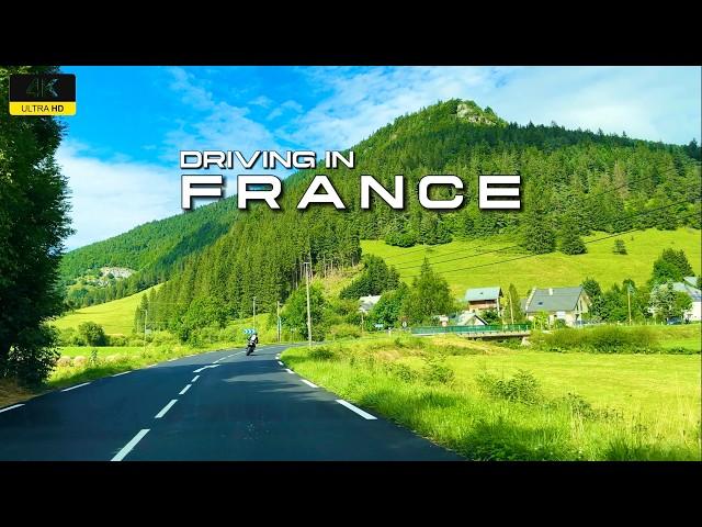 Captivating 4K Drive In France: Valence to Grenoble