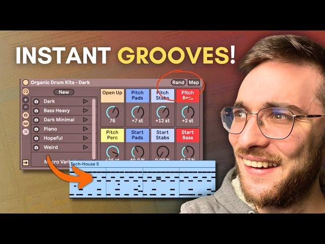 How to NEVER Run out of Ideas for Drum Grooves (free drum kits!)