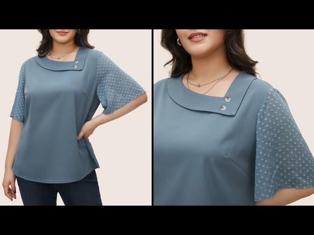 Sew Like a Pro in Minutes with These Simple Collar Sewing Tricks!️