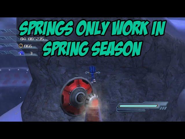 Springs Only Work In Spring Season