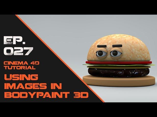 Using Images in Bodypaint in Cinema 4D