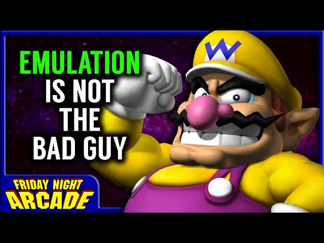 Retro Gaming Emulation is Not the Bad Guy | Friday Night Arcade