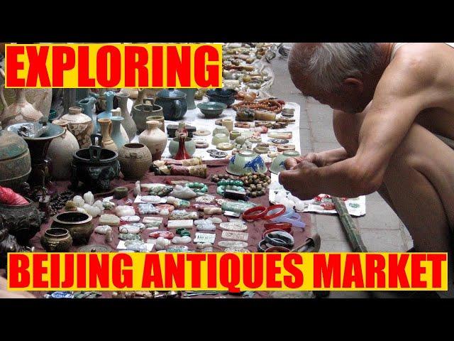 Exploring An Antiques Market In Beijing: China