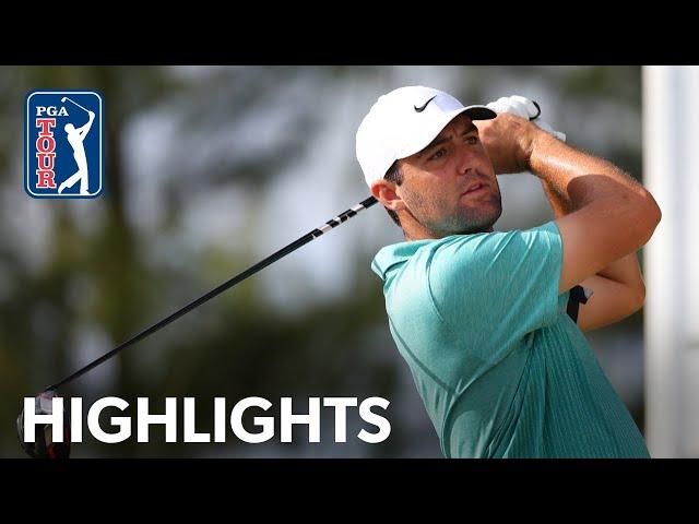 Scottie Scheffler shoots 6-under 66 | Round 3 | Hero World Challenge | 2022