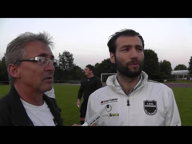 1. Runde Relegation /// 1.FC HEININGEN - FV LÖCHGAU /// Interview mit Tobias Flitsch