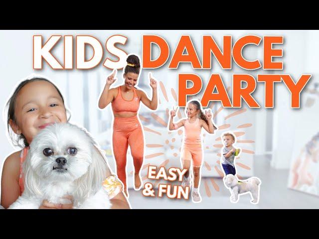 Kids Dance Party! Dance Songs for Kids Fitness | growwithjo