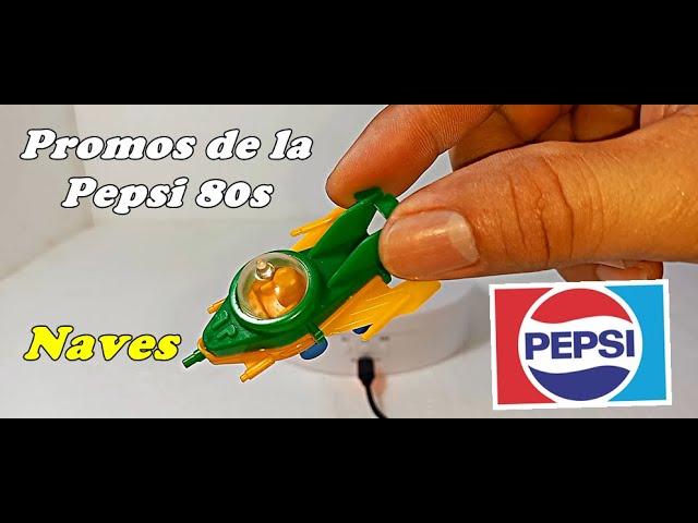 PROMOCIONALES de la PEPSI 80s de Guatemala - NAVES SIMEX de la Pepsi