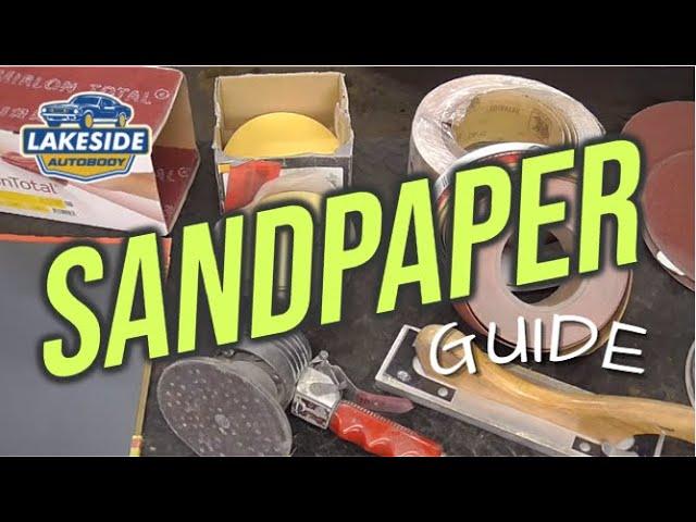 General Sandpaper Selection & Grit Guide for Auto Body Work