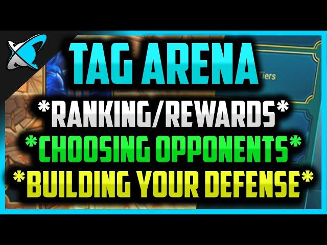 TAG TEAM ARENA GUIDE | Ranking, Rewards, Opponents, Defense | RAID : Shadow Legends