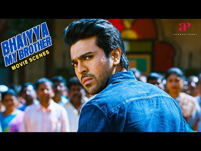 Bhaiyya My Brother Movie | Rescued, rejoiced: Colony's hero arrives triumphant! | Ram Charan