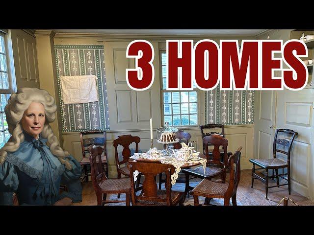 Colonial Charm Unveiled: A Tour of 3 Historic Homes