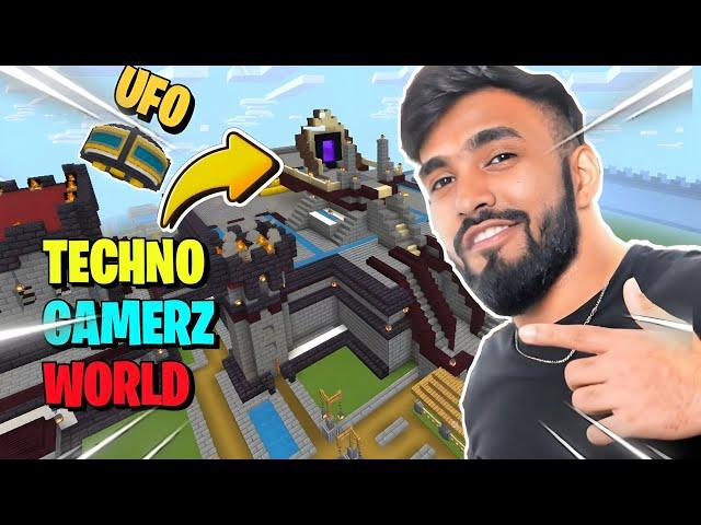 How to download Techno Gamerz minecraft world PE 1.20 ll Techno Gamerz Minecraft World Download 2024