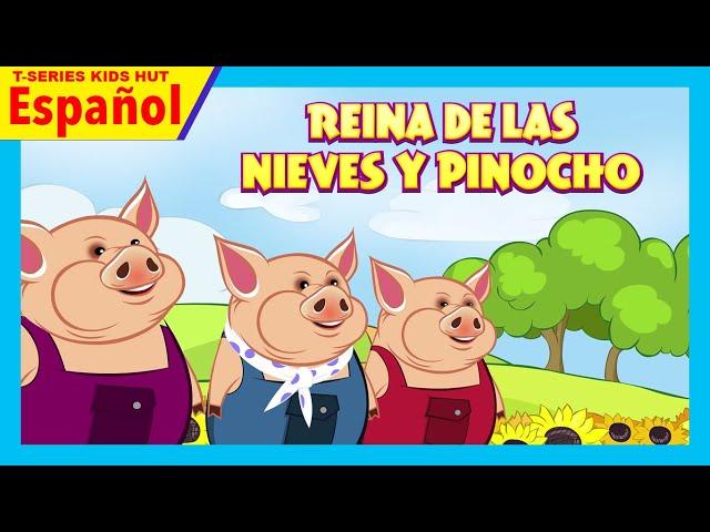 Los tres  Cerditos (Español) | LOS 3 CERDITOS Y LOS TRES LOBITOS - CUENTOS INFANTILES