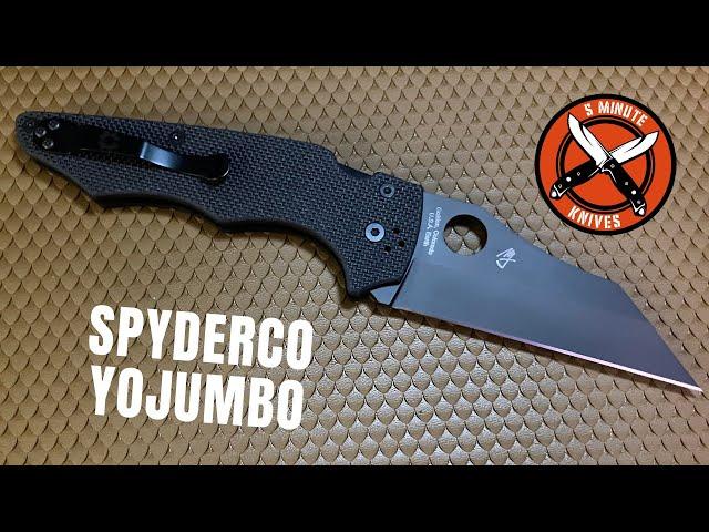 Spyderco Yojumbo - Better than the Yojimbo? (And Swag Giveaway)