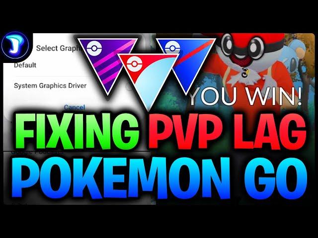 HOW TO FIX PVP LAG FOREVER! NO MORE FRAME DROPS IN THE GO BATTLE LEAGUE!! ( ANDROID ONLY)