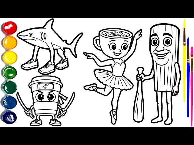 How to Draw ITALIAN BRAINROT animals - Easy Step-by-Step Drawing Tutorial ️