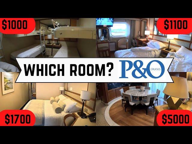 P&O Encounter Room Tours: A Glimpse into Luxury at Sea | Trippin Around Oz