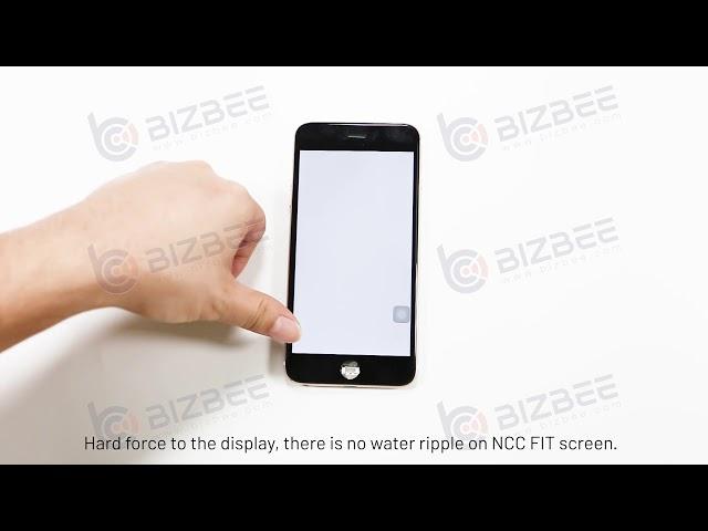 Trouble with Water Ripple on Screen ?  Try BIZBEE NCC FIT ESR COLOR X Screen.