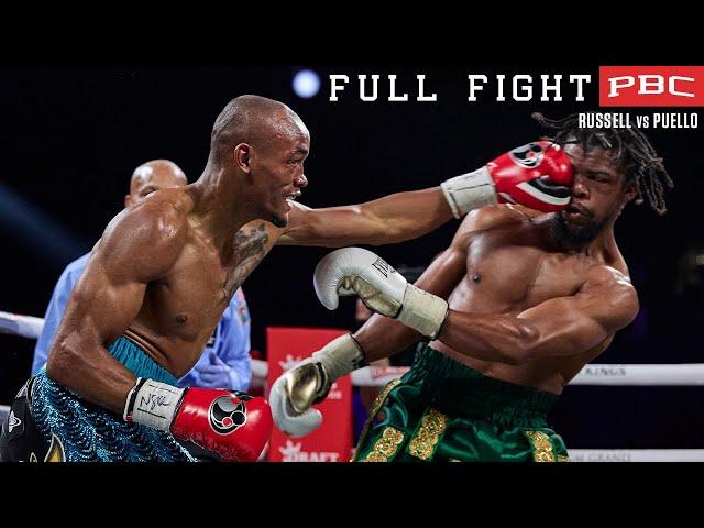 Russell vs Puello FULL FIGHT: June 15, 2024 | PBC on Prime Video