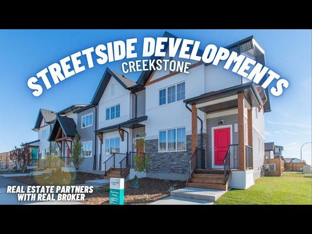 Streetside Developments / Brand New Modern Townhouses located in Creekstone, AB!