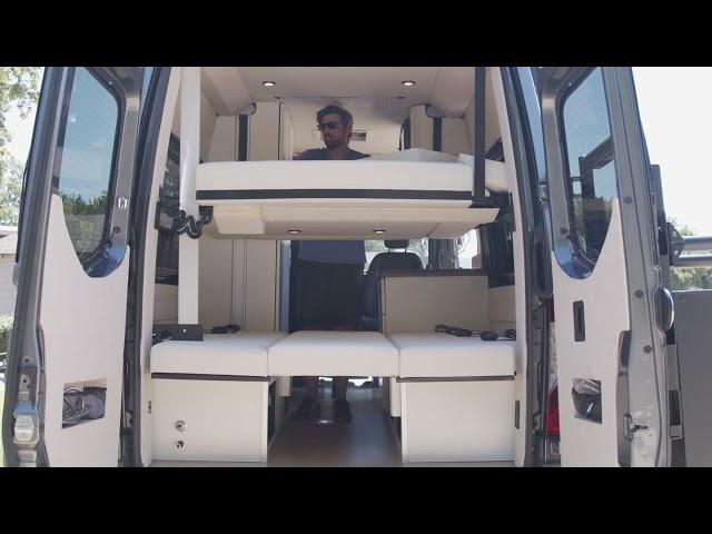 Upgrade Your Van Conversion with an Electric Drop Down Bedc | Euro Bed Lift