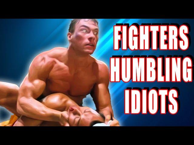 *UNCENSORED* When Real Fighters Destroy Idiots Who Think They Can Fight