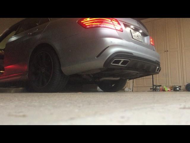 2014 E63s AMG Stock Exhaust