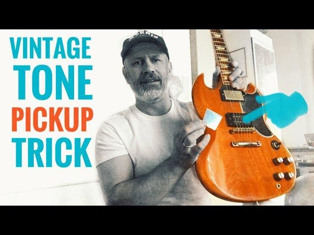 A SIMPLE TRICK that will give you instant VINTAGE HUMBUCKER TONE!
