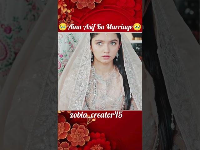 Aina Asif Ka Wedding #pakistanidrama #shorts #edit #shortsfeed #trending #youtubeshorts #foryou