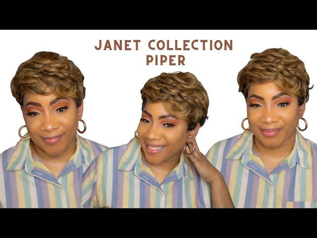 Janet Collection MyBelle Synthetic Hair Wig - PIPER --/WIGTYPES.COM