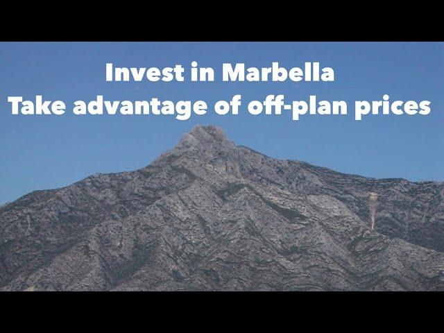 Investment opportunity, Luxury off plan apartments in Marbella.