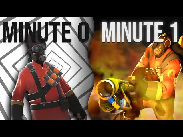 TF2: One Minute of ONLY Pyro