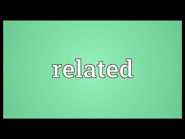 Related Meaning