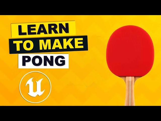 How To Make Pong In Unreal Engine 5 Blueprint Tutorial