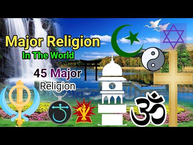 Most Religion in the World | Top 45 Religion of the World