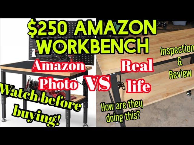 $249.99 Workbench Review- Enjoywood 48" Workbench w/ Pegboard