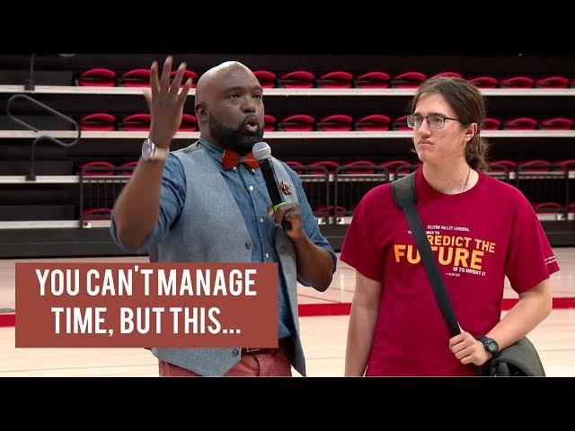 Time Management vs. Self Management - Study Tip for College Students