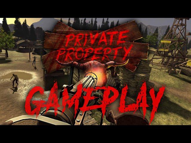 Private Property VR - 8 Player Zombie Wave Shooter