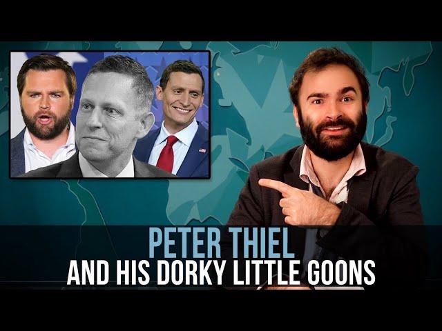 Peter Thiel And His Dorky Little Goons – SOME MORE NEWS