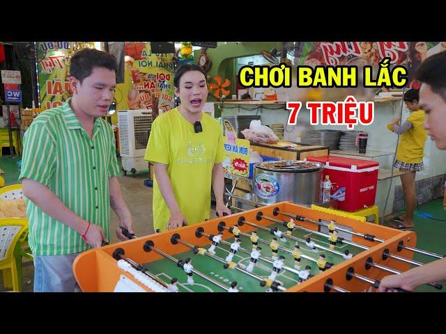 Ty Thy đầu tư bàn banh lắc 7 triệu cho khách chơi - Ty Thy Vlog Gỏi đu đủ