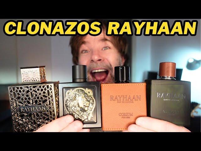 4 ARAB PERFUMES RAYHAAN | LION, ELIXIR, ELLWOOD and CORIUM