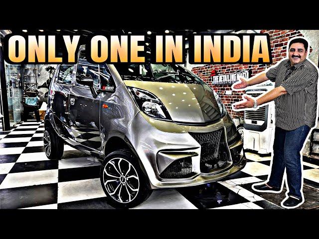 One N Only Tata NANO in INDIA  | Aisi Look  To Sochi hi nahi thi | #tata #nano #automotiv17 #love