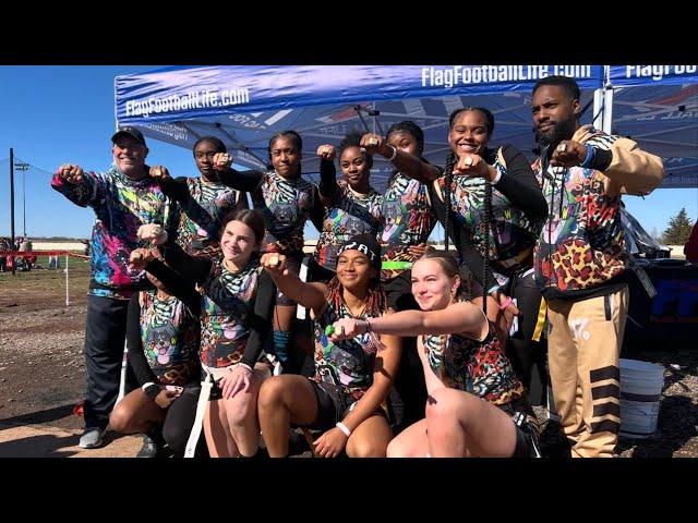 Dogg Wrld Girlz - Highlights of the 2024 FFL “March Madness” 15U Flag Football Champs