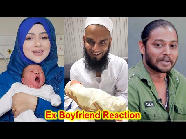 Sana Khan Ex Boyfriend Reaction Sana Khan Baby Boy