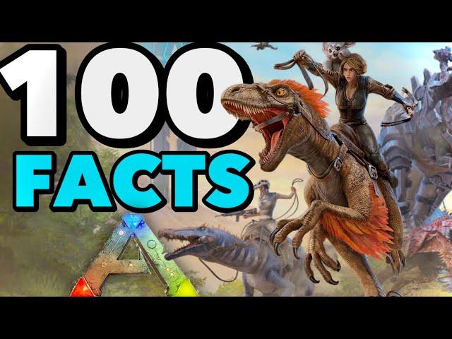 100 Facts You Probably Didn't Know About Ark Survival Evolved!