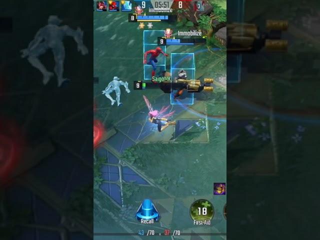 PIXIE in GAME - MARVEL SUPER War
