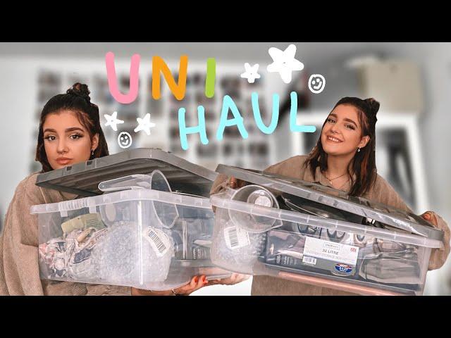 FIRST YEAR UNIVERSITY HALLS HAUL (Bedroom, Bathroom & Kitchen!) 2020