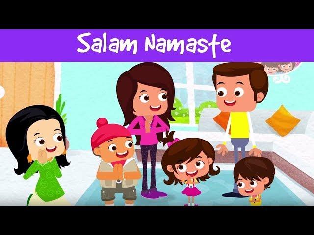 Salaam Namaste | बच्चों की कहानियां | Manners For Kid | Hello In Different Languages | Jalebi Street