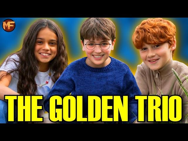 REACTING TO THE NEW GOLDEN TRIO! - Harry, Ron, & Hermione Officially Cast For the New Series 